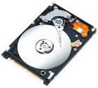 A picture of a hard drive
